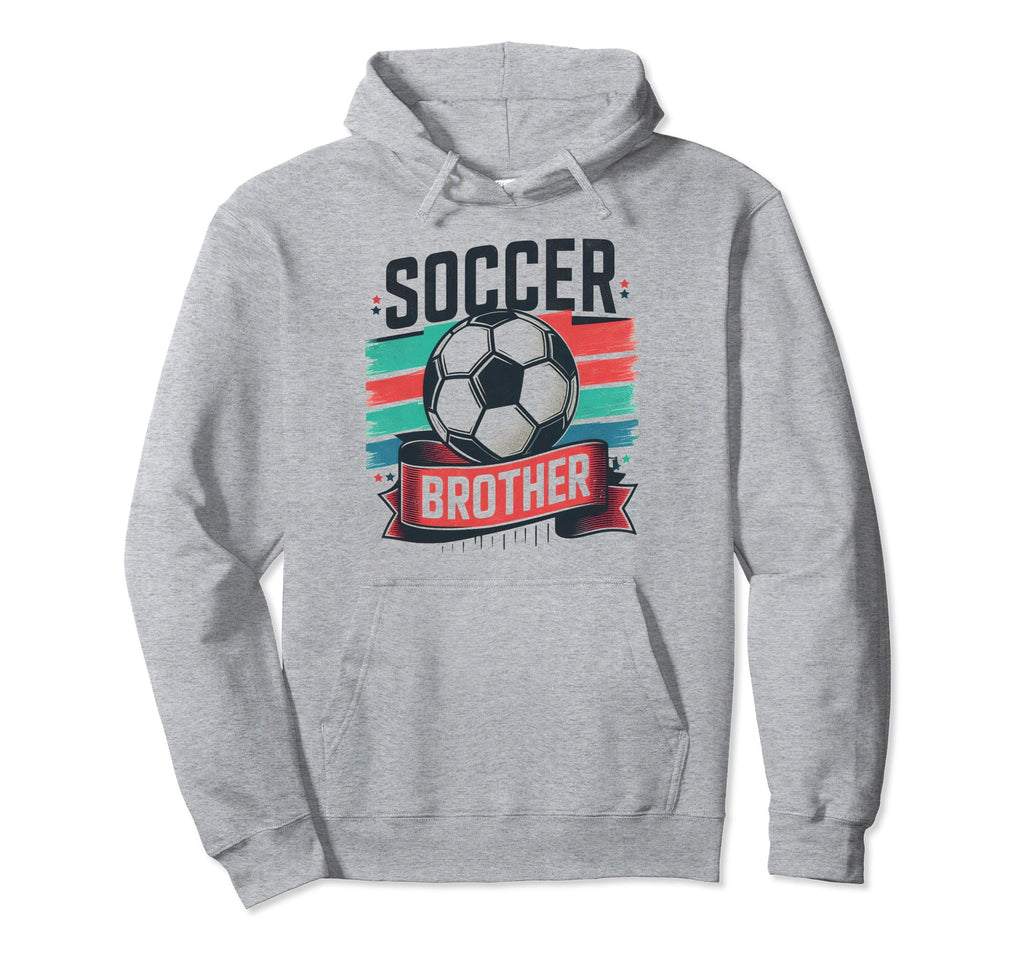 Soccer Brother Family Matching Team Hoodie - Graphic Print for Adults - T-Shirt, Sweatshirt, Hoodie