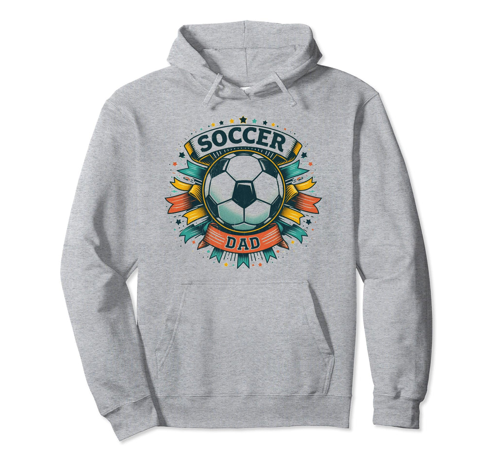 Soccer Dad Family Matching Dad Fathers Day Hoodie - Unique Graphic Unisex - T-Shirt, Sweatshirt, Hoodie
