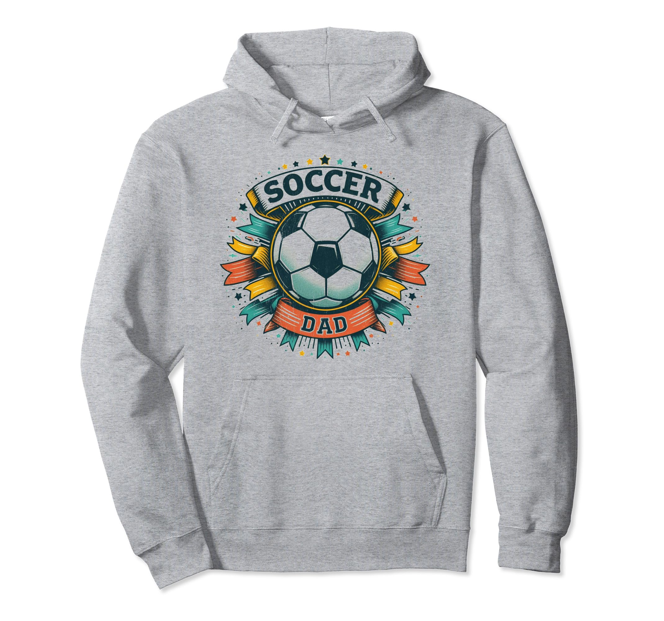 Soccer Dad Family Matching Dad Fathers Day Hoodie - Unique Graphic Unisex - T-Shirt, Sweatshirt, Hoodie