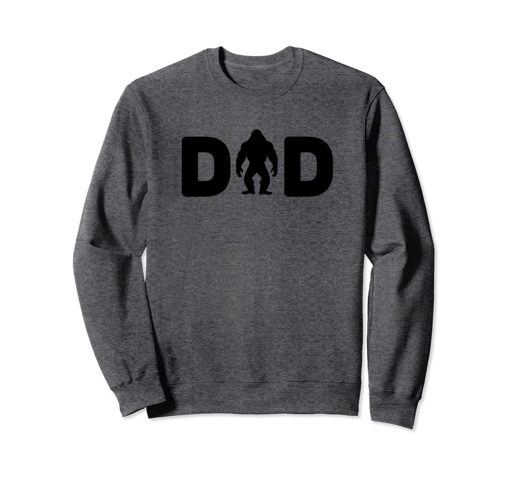 Dad Bigfoot Funny Fathers Day Sweatshirt - Minimalist Print for Adults - T-Shirt, Sweatshirt, Hoodie