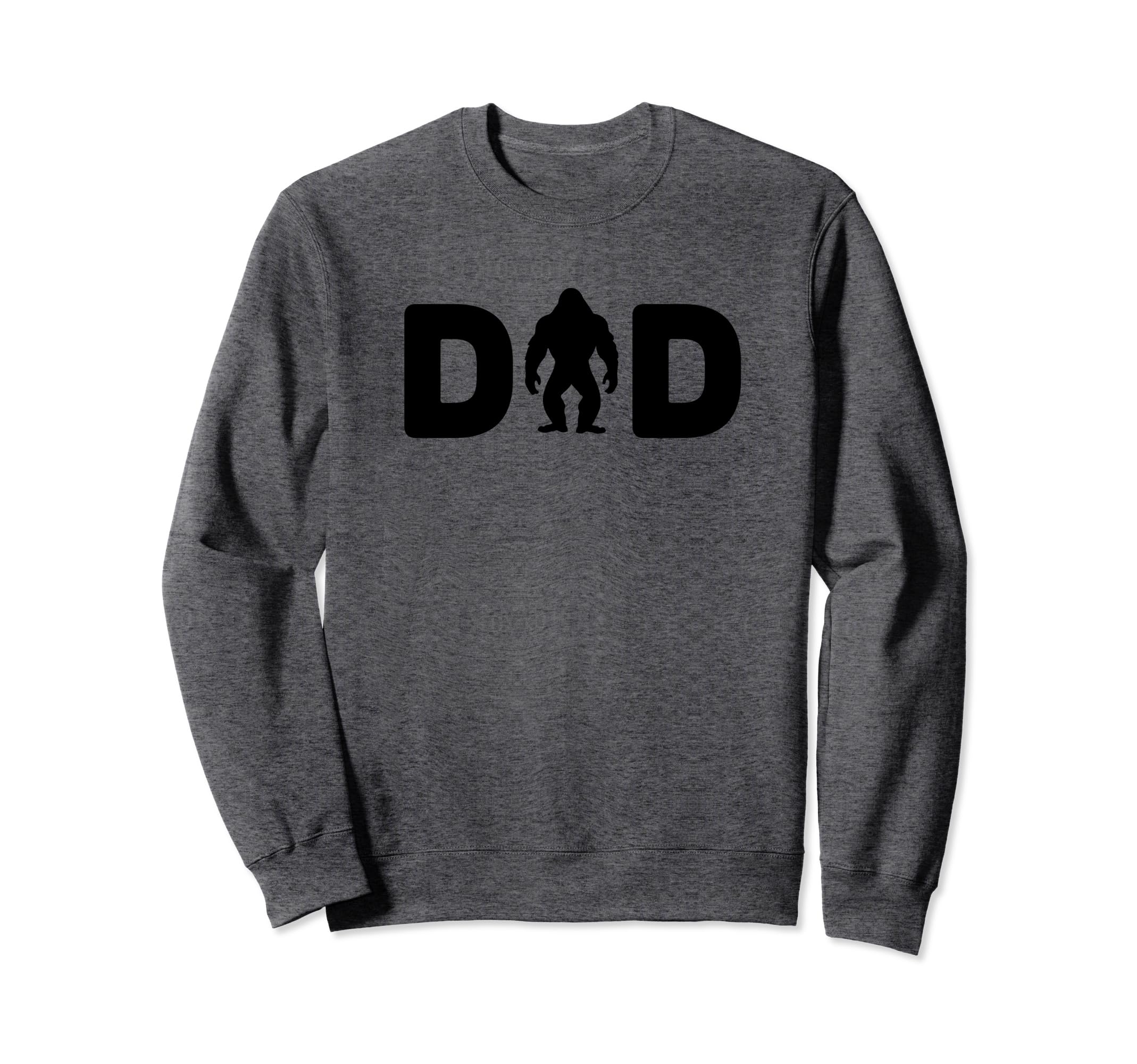 Dad Bigfoot Funny Fathers Day Sweatshirt - Minimalist Print for Adults - T-Shirt, Sweatshirt, Hoodie