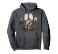 English Springer Spaniel Mountain Paw Hoodie - Custom Art Print Men Women - T-Shirt, Sweatshirt, Hoodie