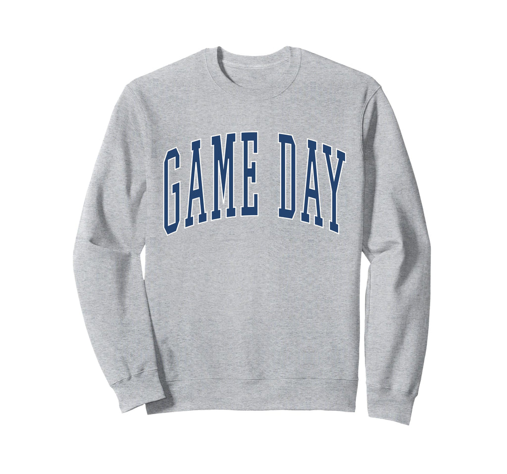Game Day Sports Mom Collegiate Sweatshirt - Custom Art Print Men Women - T-Shirt, Sweatshirt, Hoodie