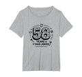 Birthday Gift 58 Years Dad Jokes Funny T-Shirt - Graphic Print Unisex - T-Shirt, Sweatshirt, Hoodie