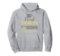 Super Proud Dad 2024 Graduate Hoodie - Fun Novelty Design Men Women - T-Shirt, Sweatshirt, Hoodie