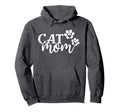 Cat Mom Cat Paws Cat Lover Funny Cat Hoodie - Custom Art Print Men Women - T-Shirt, Sweatshirt, Hoodie