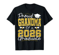 Proud Grandma 2026 Graduate Senior T-Shirt - Minimalist Print Men Women - T-Shirt, Sweatshirt, Hoodie