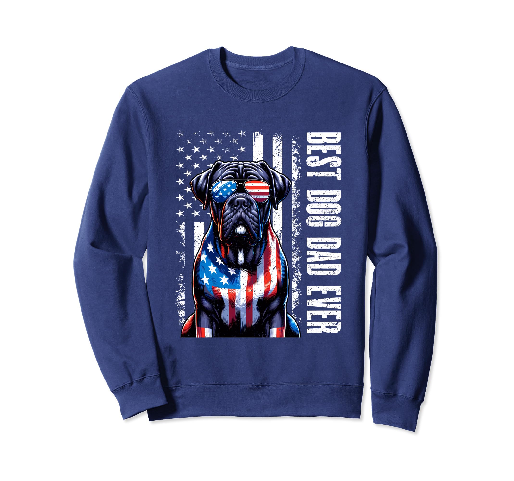 Best Dog Dad Ever Cane Corso Sweatshirt - Aesthetic Graphic for Adults - T-Shirt, Sweatshirt, Hoodie
