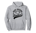 Busy Raising Ballers Football Cheer Mom Hoodie - Aesthetic Graphic Unisex - T-Shirt, Sweatshirt, Hoodie