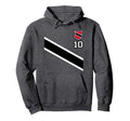 Trinidad Tobago Soccer Football Hoodie - Fun Novelty Design Men Women - T-Shirt, Sweatshirt, Hoodie