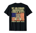 My Grandson Wears Combat Boots T-Shirt - Minimalist Print Men Women - T-Shirt, Sweatshirt, Hoodie