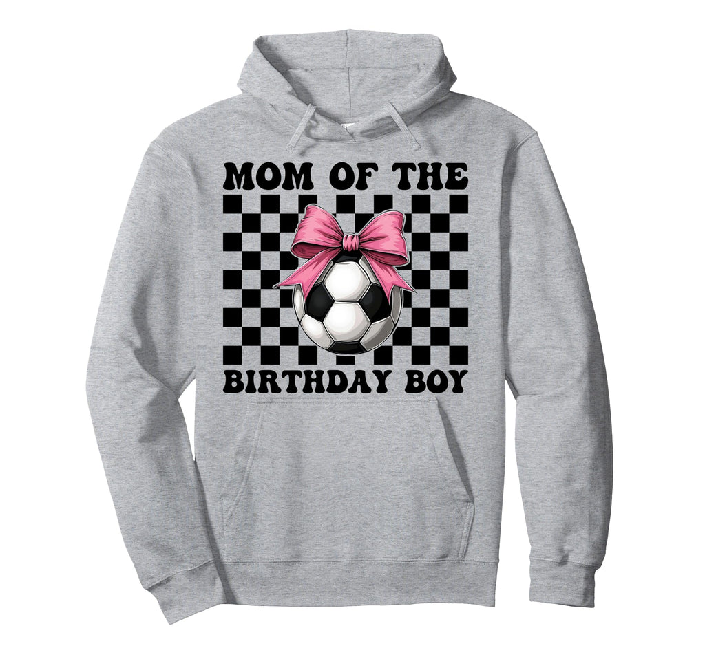 Soccer Mom Soccer Mama Coquette Bow Hoodie - Novelty Apparel for Adults - T-Shirt, Sweatshirt, Hoodie