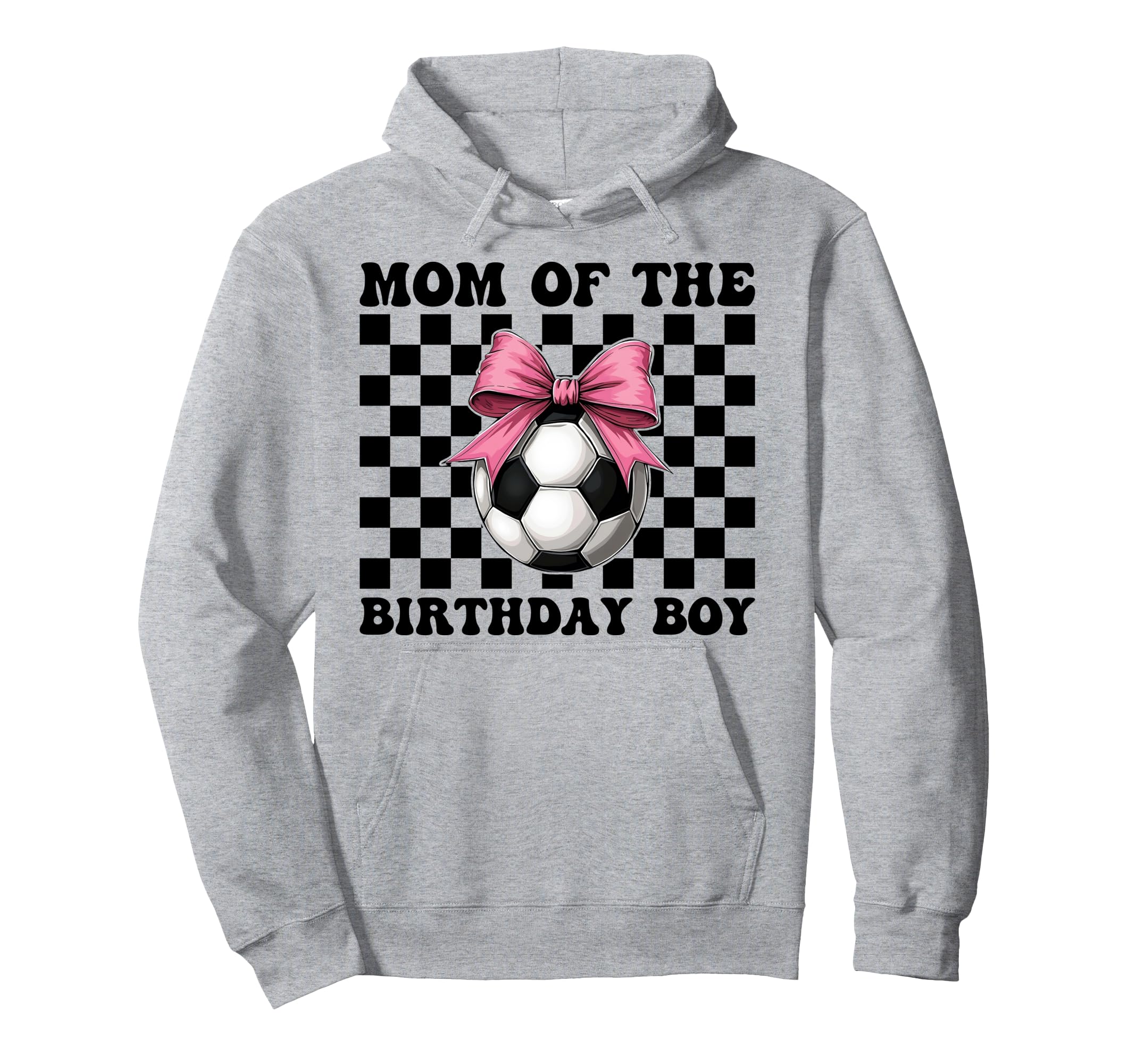 Soccer Mom Soccer Mama Coquette Bow Hoodie - Novelty Apparel for Adults - T-Shirt, Sweatshirt, Hoodie