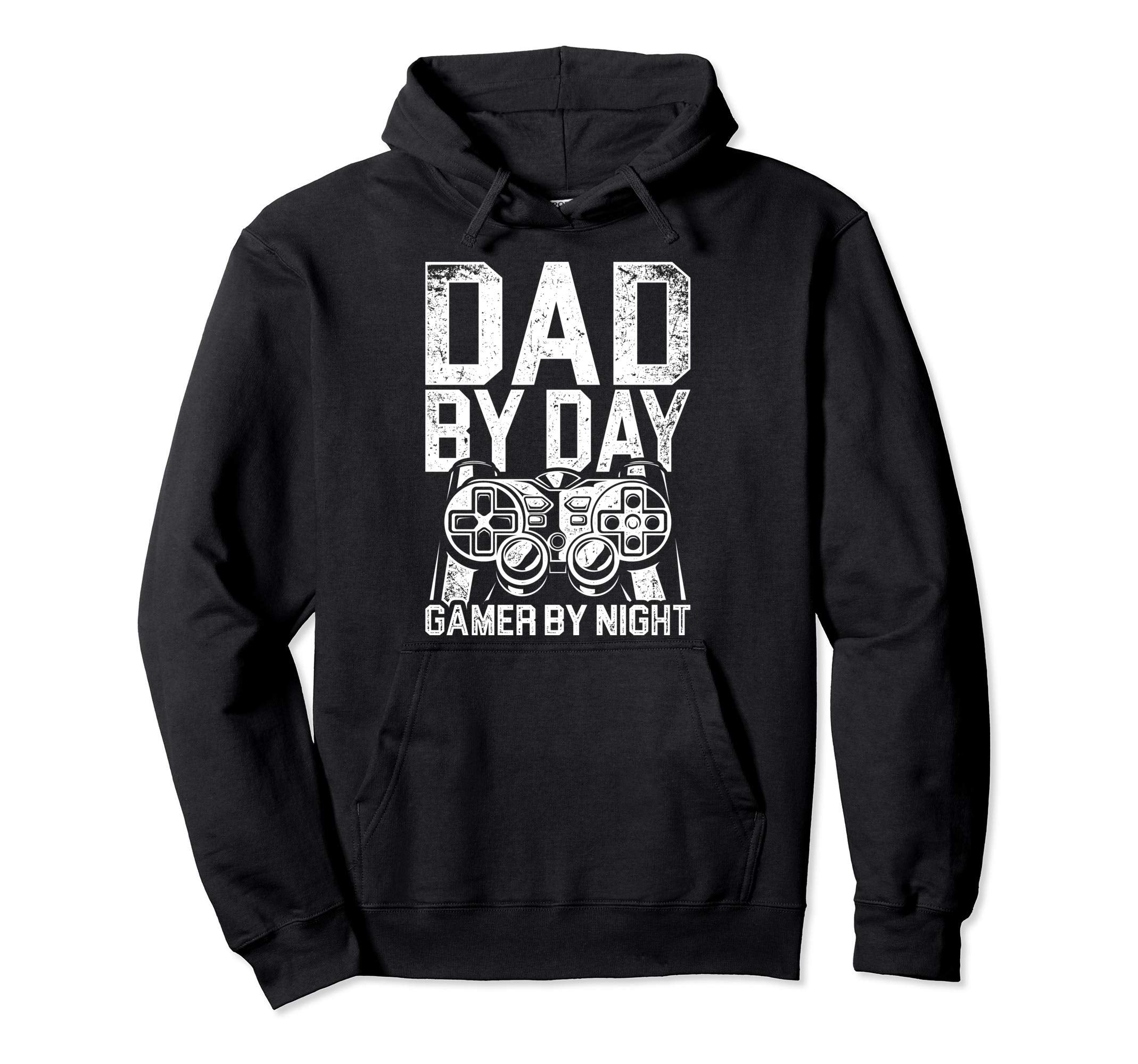Gaming Punny Daddy Gamer Fathers Day Gift Hoodie - Custom Art Print Unisex - T-Shirt, Sweatshirt, Hoodie