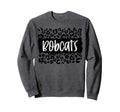 Bobcats Team Mascot School Sweatshirt - Aesthetic Graphic for Adults - T-Shirt, Sweatshirt, Hoodie