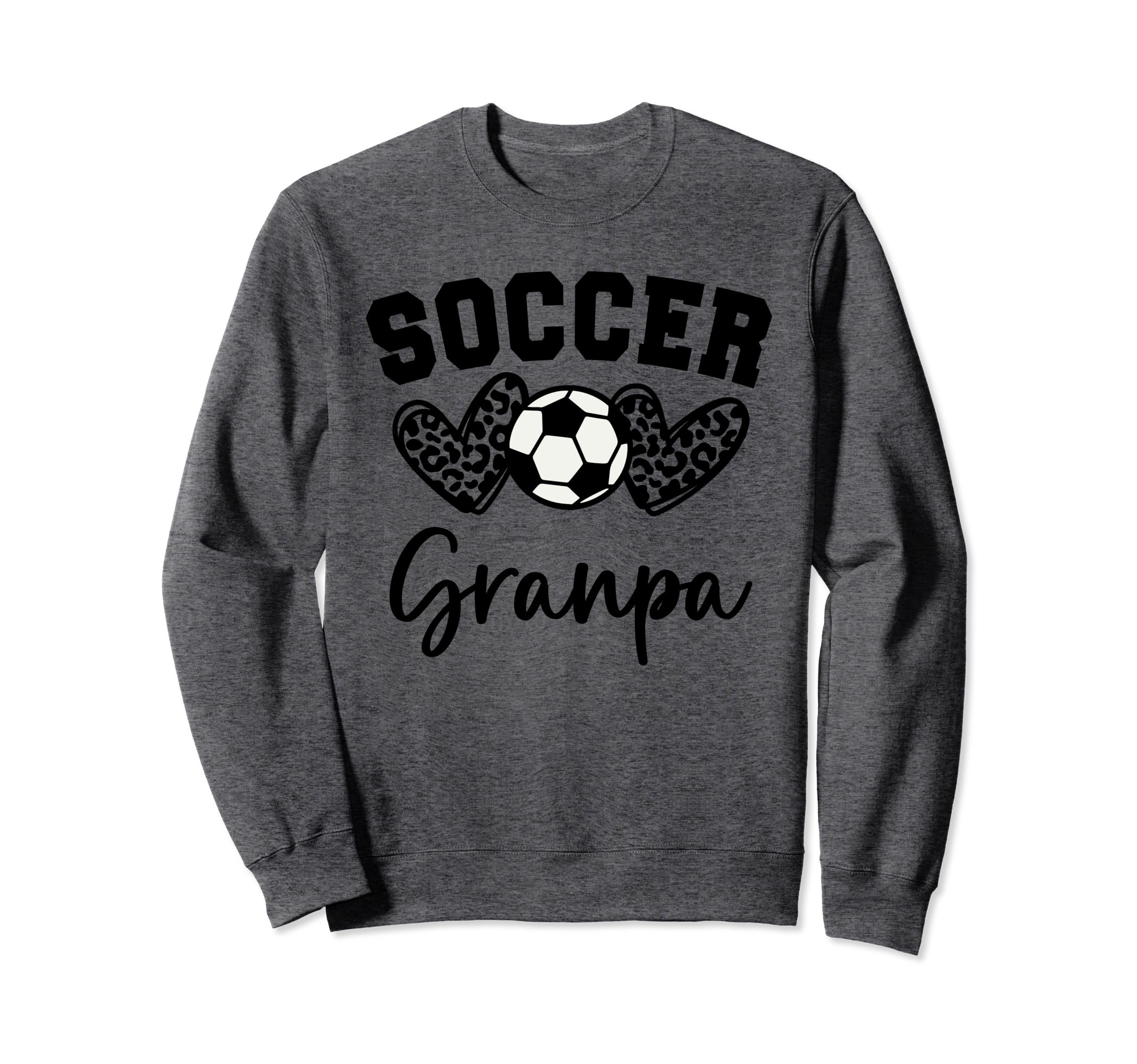 Soccer Granpa Matching Family Sweatshirt - Custom Art Print for Adults - T-Shirt, Sweatshirt, Hoodie