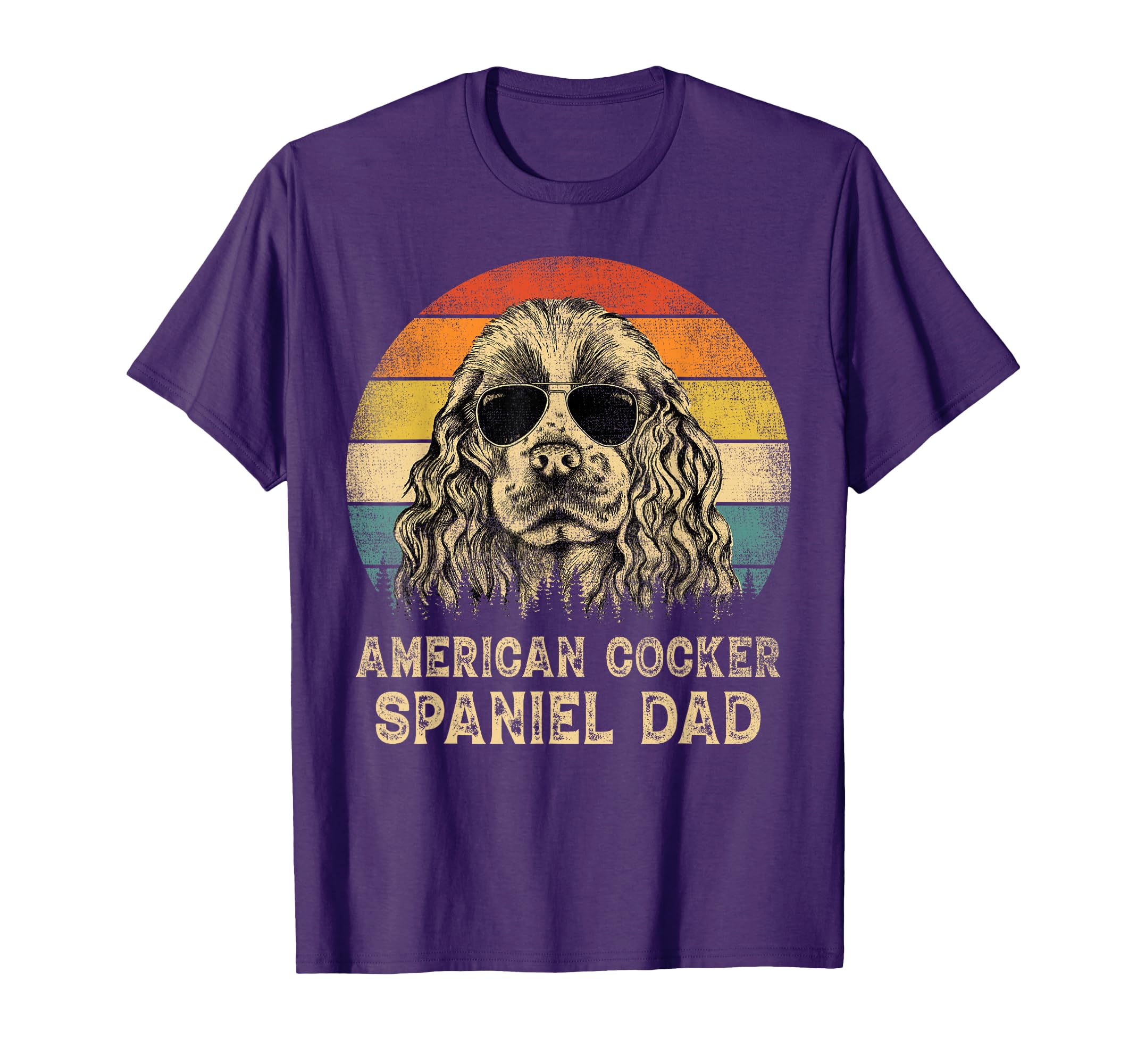 American Cocker Spaniel Dad Dog T-Shirt - Streetwear Style for Adults - T-Shirt, Sweatshirt, Hoodie