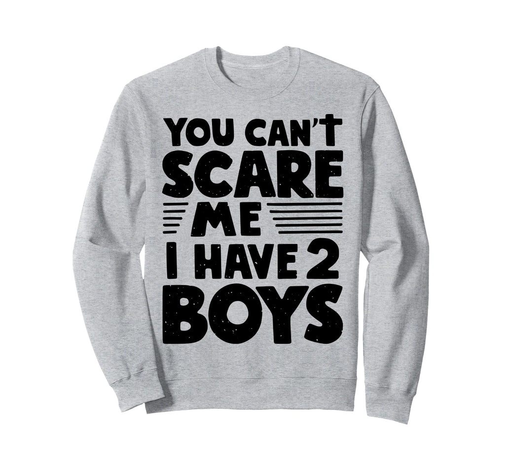 Daddy Two Sons Funny Dad 2 Sweatshirt - Minimalist Print Unisex - T-Shirt, Sweatshirt, Hoodie