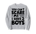 Daddy Two Sons Funny Dad 2 Sweatshirt - Minimalist Print Unisex - T-Shirt, Sweatshirt, Hoodie