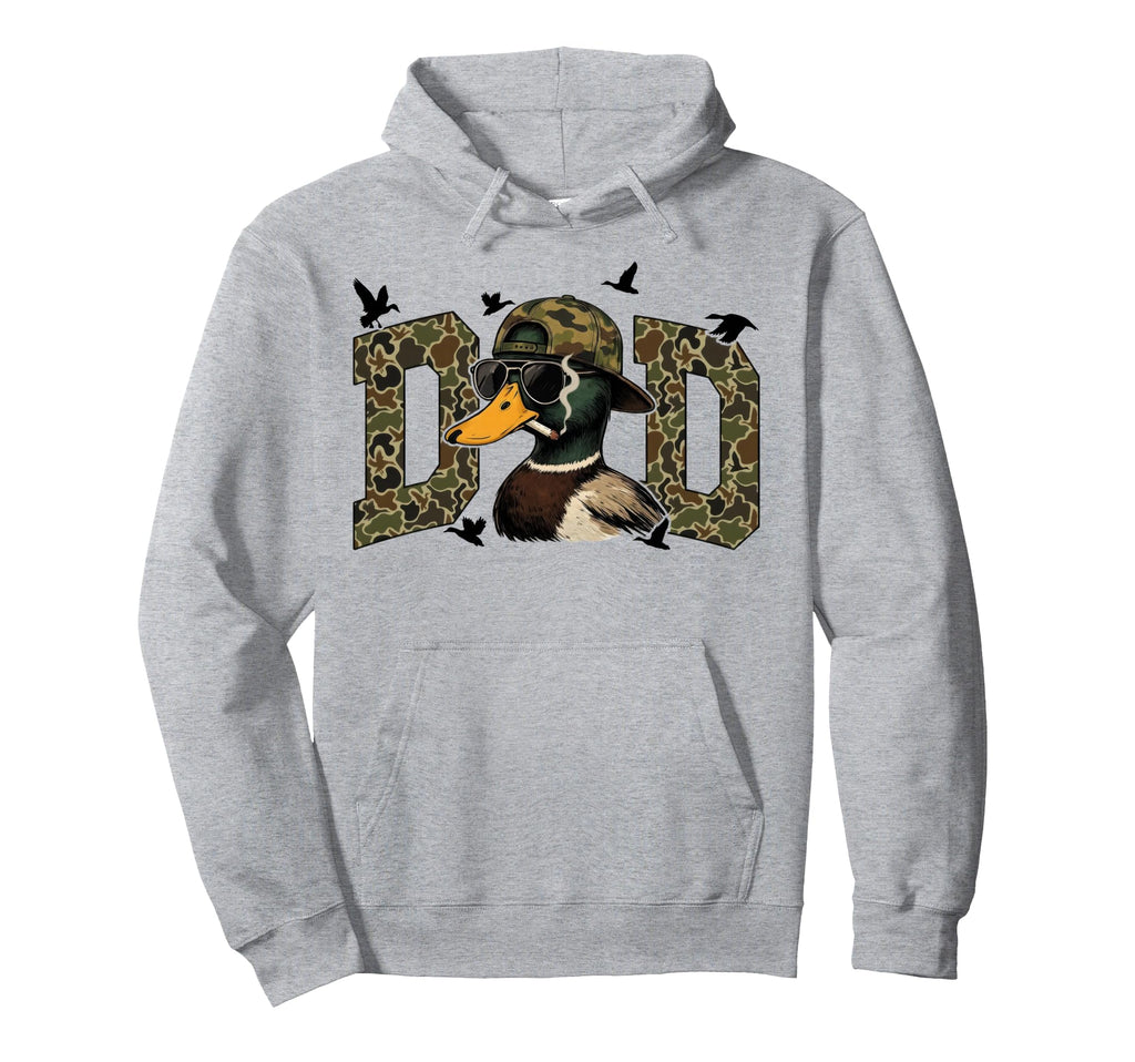 Camo Duck Hunting Dad Old Camo Dad Hoodie - Streetwear Style for Adults - T-Shirt, Sweatshirt, Hoodie