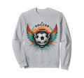 Soccer Papa Family Matching Sweatshirt - Casual Everyday Wear Men Women - T-Shirt, Sweatshirt, Hoodie
