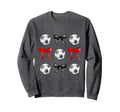 Soccer Balls Bows Womens Soccer Sweatshirt - Streetwear Style Unisex - T-Shirt, Sweatshirt, Hoodie