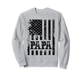 Papa Soccer Fathers Day Usa Flag Sweatshirt - Fun Novelty Design Men Women - T-Shirt, Sweatshirt, Hoodie