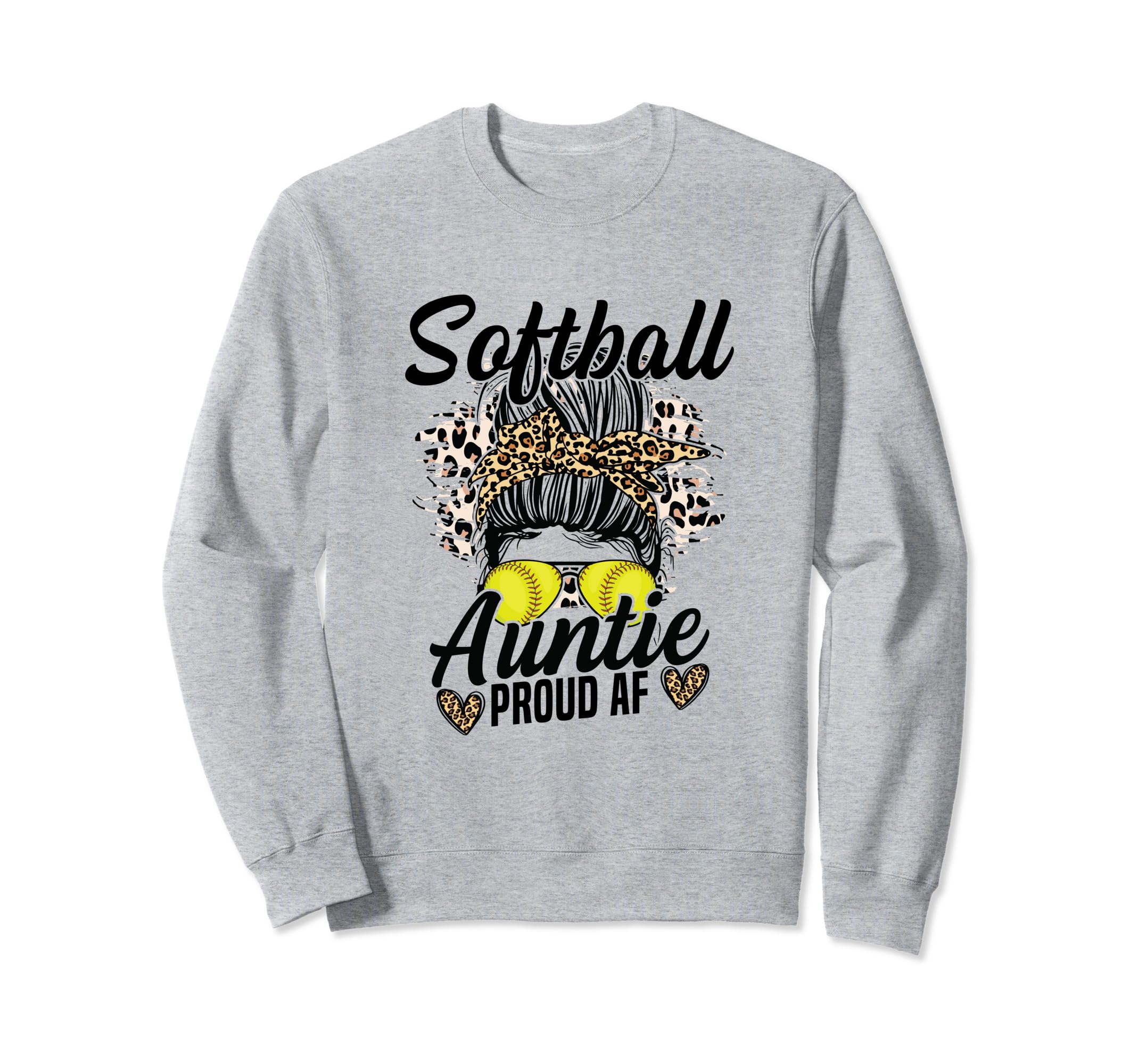 Softball Auntie Proud Af Soccer Sweatshirt - Streetwear Style Men Women - T-Shirt, Sweatshirt, Hoodie