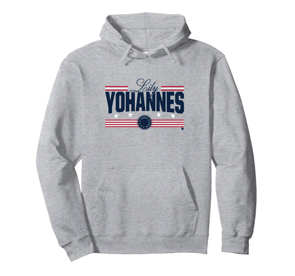 Lily Yohannes Stars Stripes Usa Womens Hoodie - Novelty Apparel Men Women - T-Shirt, Sweatshirt, Hoodie