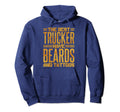 Best Trucker Have Beards And Tattoos Hoodie - Minimalist Print Men Women - T-Shirt, Sweatshirt, Hoodie