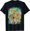 Ultimate Nick 90s Character Tie Dye Style - Adult & Kids T-Shirts, Sweatshirts & Hoodies apparel design preview 1