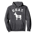 Goat Number 34 Greatest All Time Hoodie - Casual Everyday Wear for Adults - T-Shirt, Sweatshirt, Hoodie