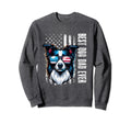 Border Collie Dogs Best Dog Dad Ever Sweatshirt - Novelty Apparel Unisex - T-Shirt, Sweatshirt, Hoodie