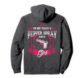 Gun Owner Pepper Spray 2Nd Amendment Gift Hoodie - Trendy Graphic Unisex - T-Shirt, Sweatshirt, Hoodie