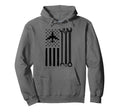 Aircraft Mechanic Aviation Maintenance Hoodie - Minimalist Print Men Women - T-Shirt, Sweatshirt, Hoodie