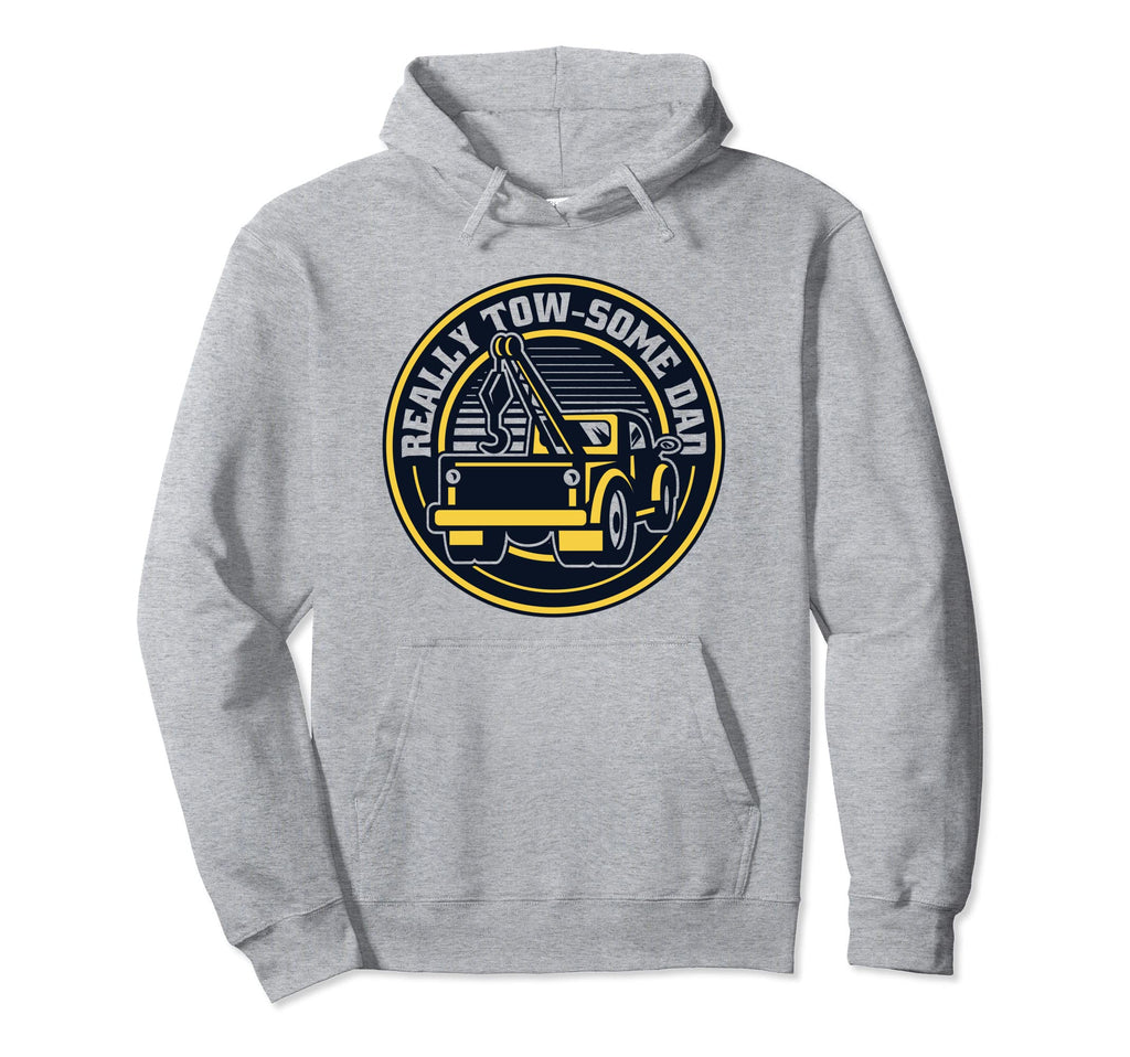 Really Towsome Dad Driver Breakdown Hoodie - Novelty Apparel for Adults - T-Shirt, Sweatshirt, Hoodie