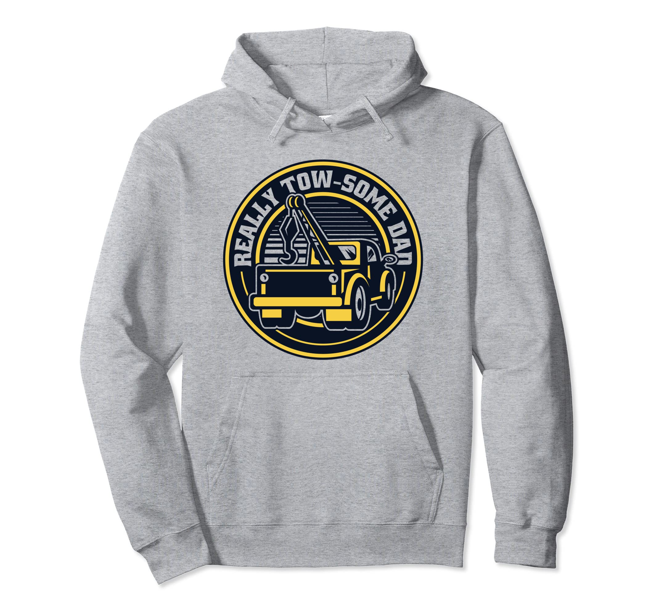 Really Towsome Dad Driver Breakdown Hoodie - Novelty Apparel for Adults - T-Shirt, Sweatshirt, Hoodie
