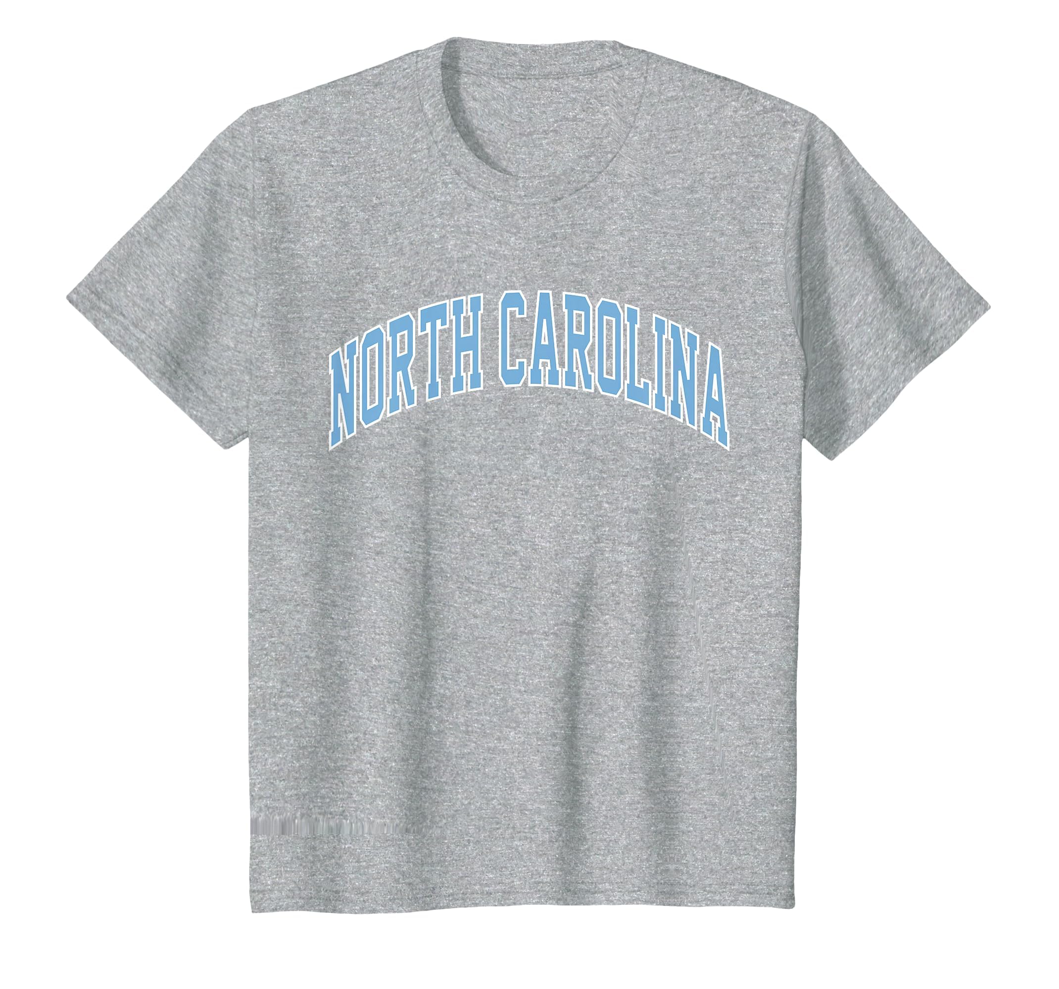 North Carolina Blue Souvenir Simple North T-Shirt - Graphic Print Unisex - T-Shirt, Sweatshirt, Hoodie