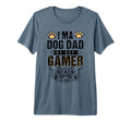 Mens Dog Dad Day Gamer Night T-Shirt - Casual Everyday Wear for Adults - T-Shirt, Sweatshirt, Hoodie