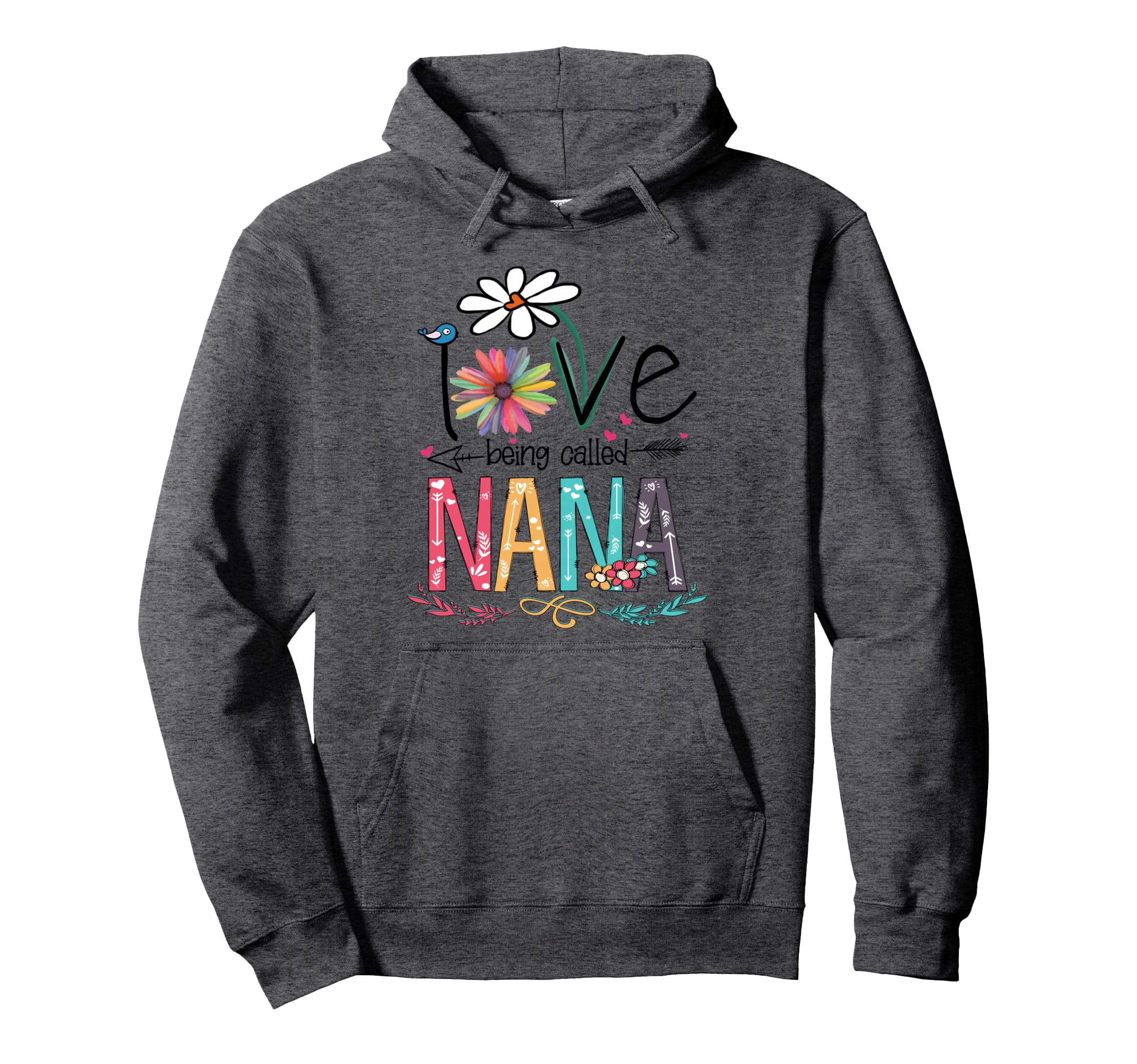 I Love Being Called Nana Sunflower Hoodie - Minimalist Print Unisex - T-Shirt, Sweatshirt, Hoodie