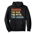 Funny Dziadzia Myth Legend Fathers Day Hoodie - Fun Novelty Design Unisex - T-Shirt, Sweatshirt, Hoodie