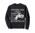 Funny Beard Awesome Dad Beard Tattoos Sweatshirt - Custom Art Print Unisex - T-Shirt, Sweatshirt, Hoodie