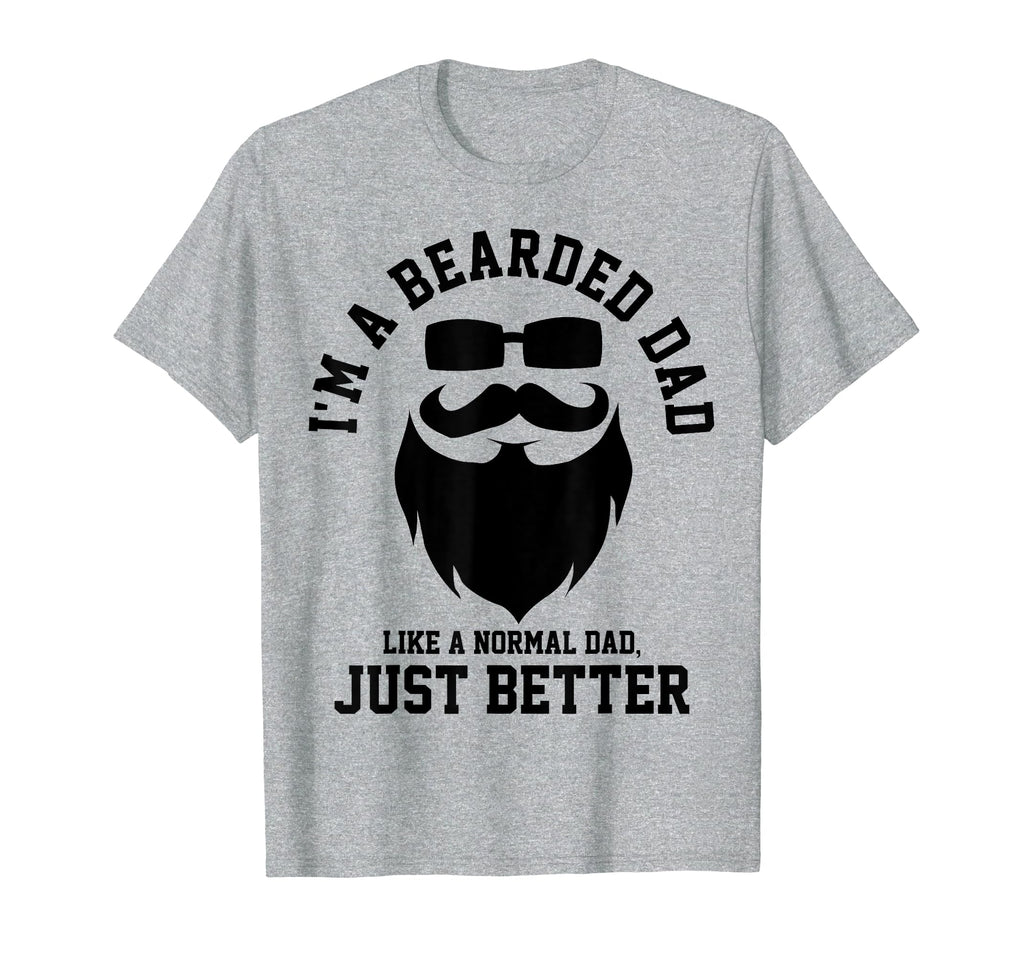 Beard Bearded Daddy Dad Husband T-Shirt - Novelty Apparel for Adults - T-Shirt, Sweatshirt, Hoodie