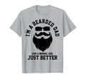 Beard Bearded Daddy Dad Husband T-Shirt - Novelty Apparel for Adults - T-Shirt, Sweatshirt, Hoodie