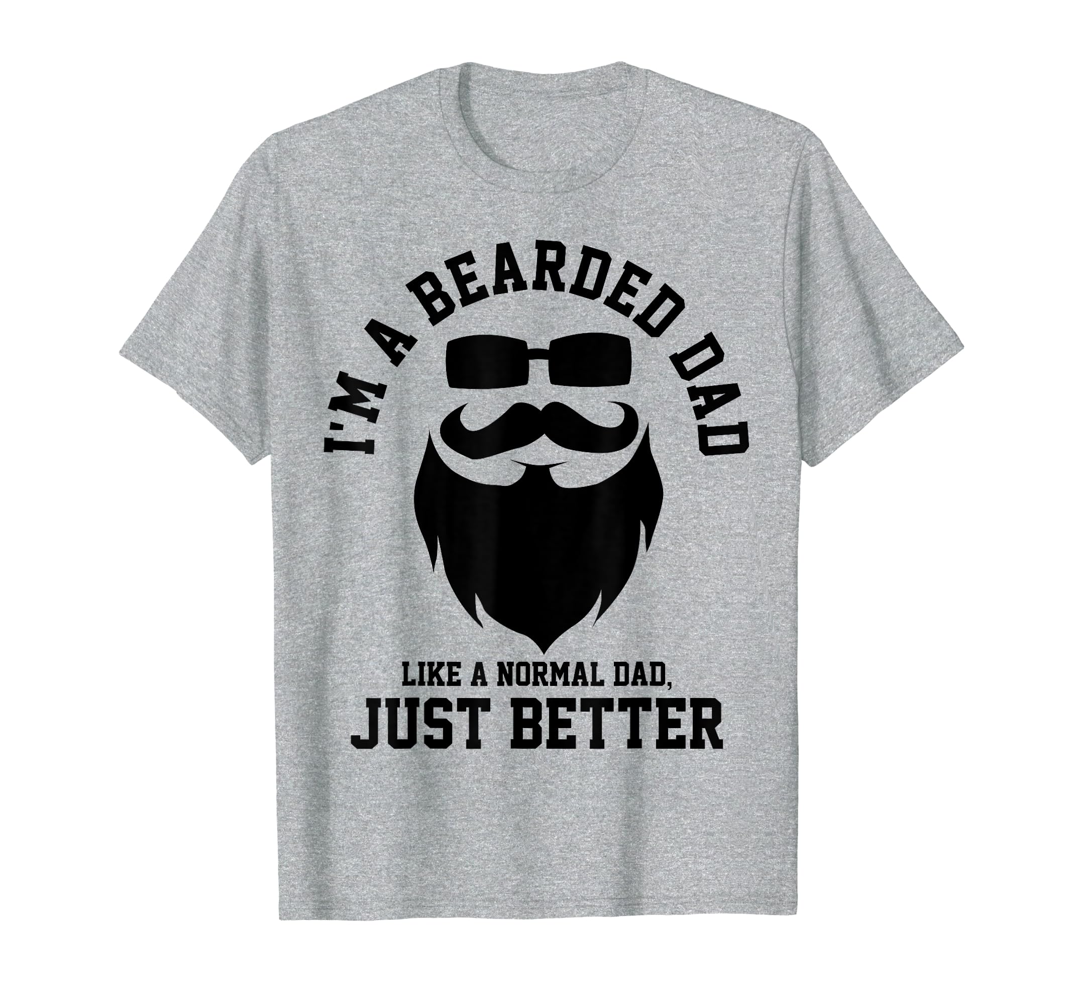 Beard Bearded Daddy Dad Husband T-Shirt - Novelty Apparel for Adults - T-Shirt, Sweatshirt, Hoodie