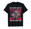 Mens My Son Is Solider Hero Proud Army T-Shirt - Graphic Print Men Women - T-Shirt, Sweatshirt, Hoodie