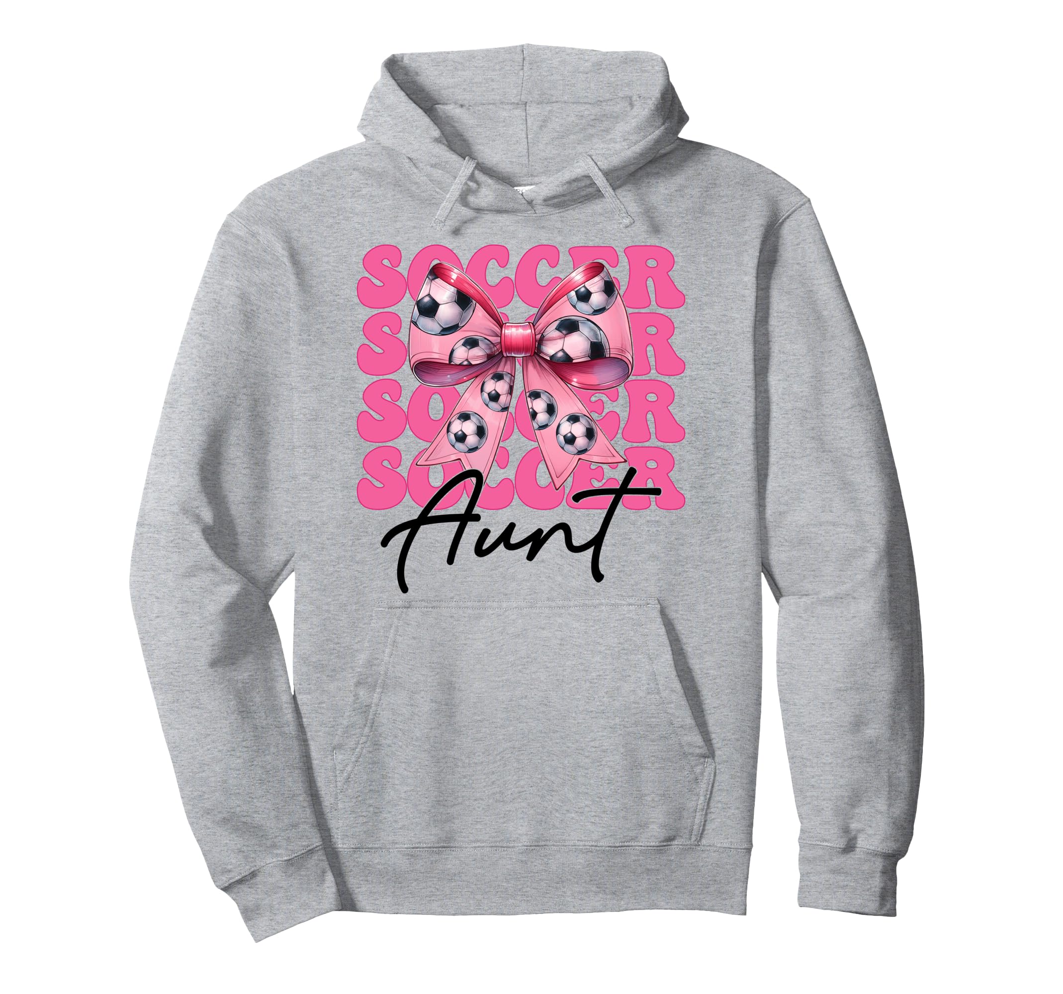 Womens Coquette Bow Ribbon Soccer Sweatshirt - Fun Novelty Design Unisex - T-Shirt, Sweatshirt, Hoodie