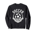 Soccer Is My Favorite Season Club Sweatshirt - Trendy Graphic for Adults - T-Shirt, Sweatshirt, Hoodie