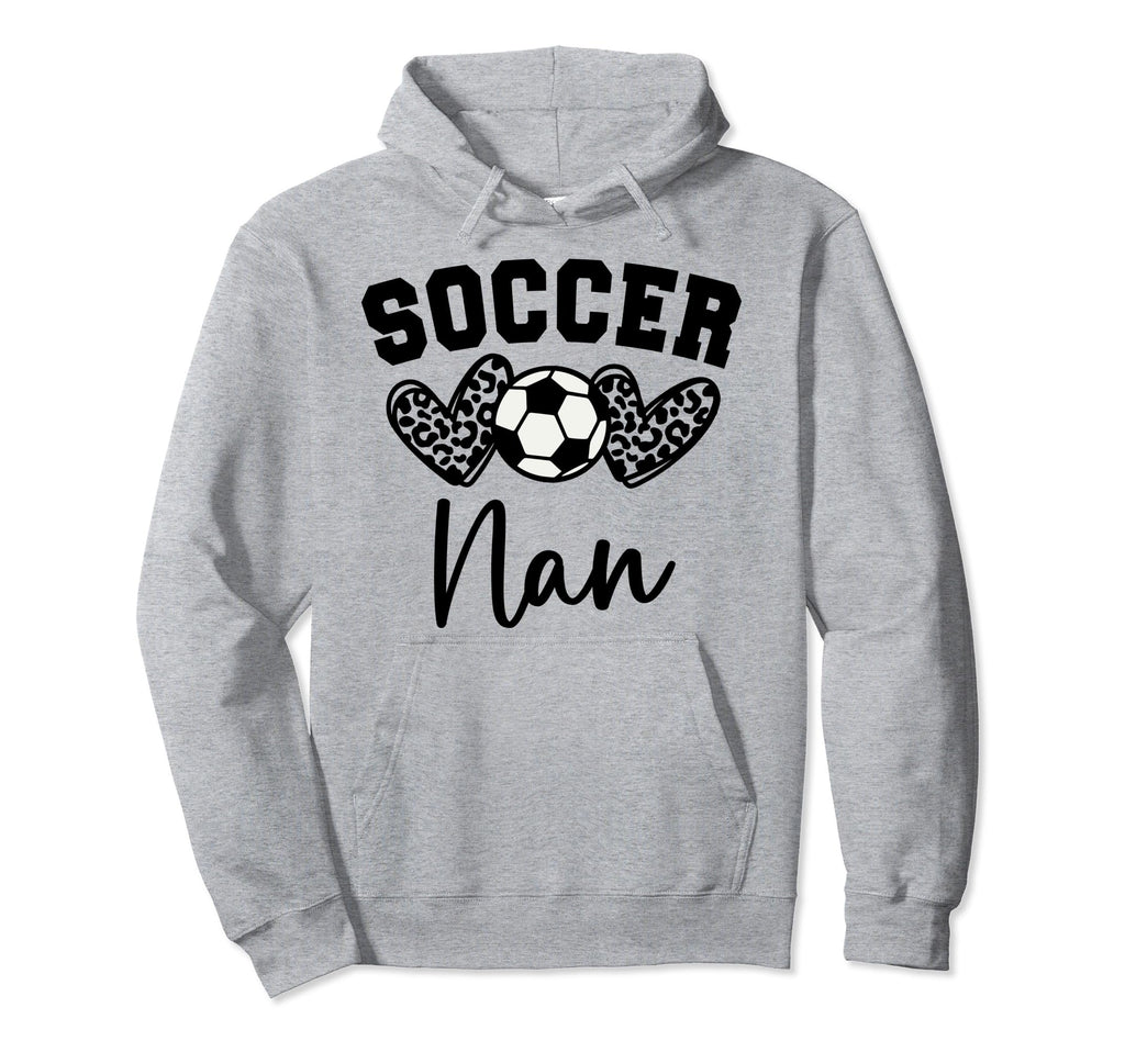 Soccer Nan Matching Family Soccer Hoodie - Streetwear Style for Adults - T-Shirt, Sweatshirt, Hoodie