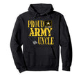 Proud Army Uncle Military Pride Hoodie - Aesthetic Graphic Men Women - T-Shirt, Sweatshirt, Hoodie